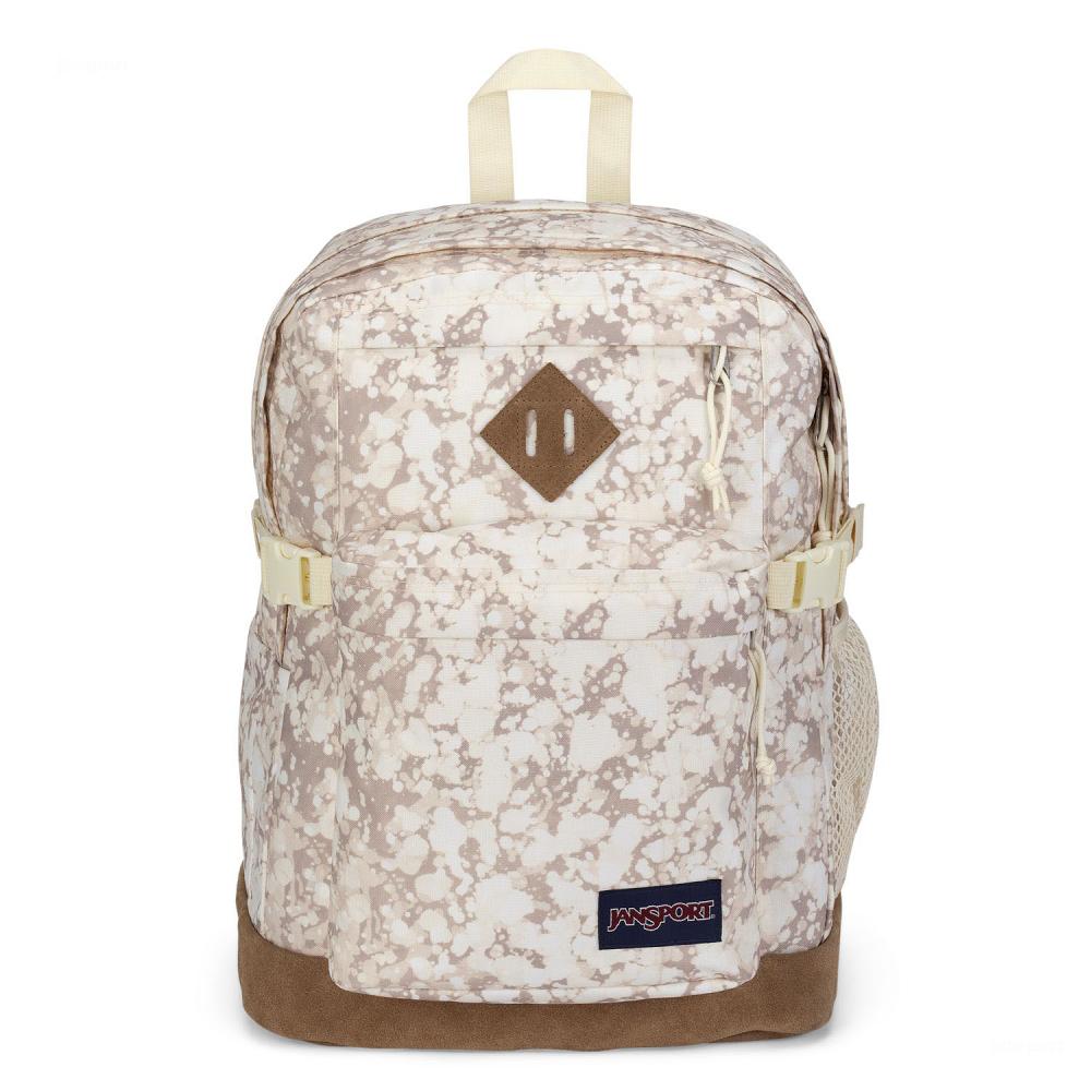 Sac à Dos Scolaire JanSport SUEDE CAMPUS Beige | GNV-11107181